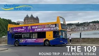FULL ROUTE VISUAL | Shoreline Suncruisers 109: North Bay - Scarborough Spa - North Bay