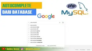 AUTOCOMPLETE WITH PHP MYSQL