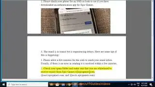 Fix Epic two-factor authentication code not receiving via email