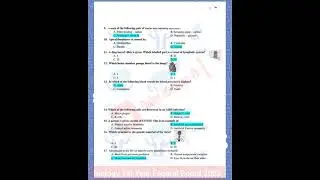 HSSC 1 BIOLOGY PAPER 2023 FBISE FEDERAL BOARD, 1st Year Biology
