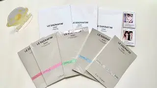 РАСПАКОВКА LE SSERAFIM - EASY (all album!)