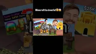 The real downfall of minecraft🤯😨|