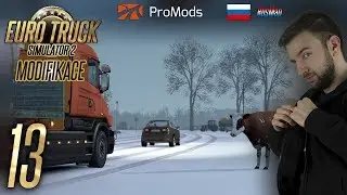 РУССКИЙ STYL JÍZDY! | Euro Truck Simulator 2 ProMods & RusMap #13