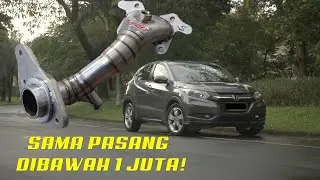 HR-V ganti race downpipe | #vlogmobil