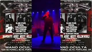 yung euphoria LIVE @ Mano Oculta / VHS.99 Show in Portland, OR 1/12/2024