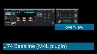 J74 BassLine - Editor and Sequencer for BassLine Progressions (Tutorial 1)