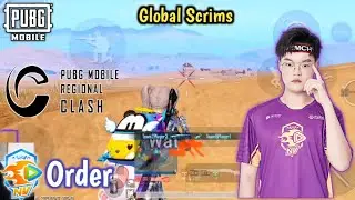 NV ORDER M24 Sniping in Global PubgM Scrims • Ready for PMRC/PMGC 2022