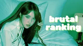 brutally ranking gfriend, viviz, & solo title tracks