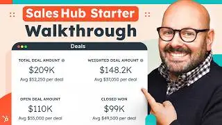 HubSpot Sales Hub Starter Plan (Walkthrough)