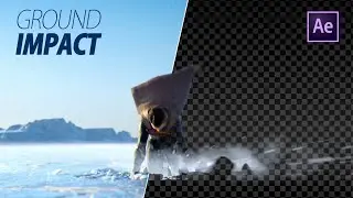 Superhero landing VFX tutorial | Dust and Debris with After Effects & Trapcode (Superman edition)