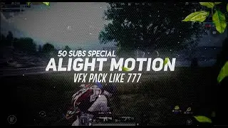 ALIGHT MOTION VFX PACK | 777 inspired | NARUTO CREATIVES 50 SUB SPECIAL