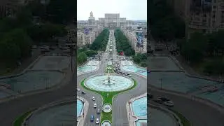 Fântânile din Piața Unirii - record mondial!