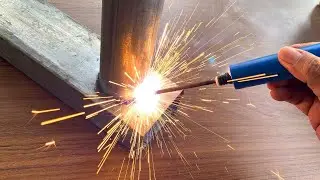 How To Make a Simple Welding Machine  from SPARK PLUG at Home! Genius invention