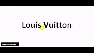 Pronounce like a French #Louis Vuitton