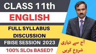 Class 11 English Syllabus 2023 | Grammar, Topics, and Paper Pattern
