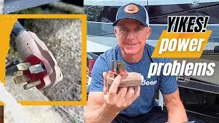 Do NOT get complacent with RV Power connections! We don't know the cause, but here is our fix!
