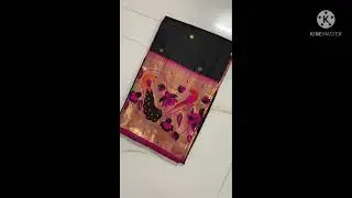 Kanjivaram soft silk sarees #NewYear and #Christmas sale #143