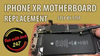 iPhone xr logic board replacement how to swap iPhone xr motherboard