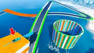 This Crazy Parkour Race is NOT EASY ▸ GTA 5 Online | No Copyright Gameplay for TikTok & YouTube | 4K