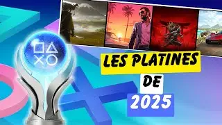 LES 12 JEUX DE 2025 QUE JE VAIS PLATINER !