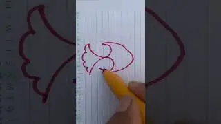 3 number draw a fish 