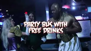 Las Vegas Halloween Club Crawl #shorts #lasvegas