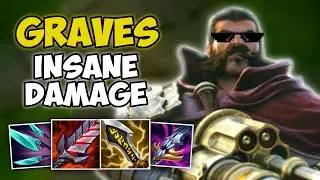 SOLO LANE GRAVES INSANE DAMAGE | League of Legends: Wild Rift
