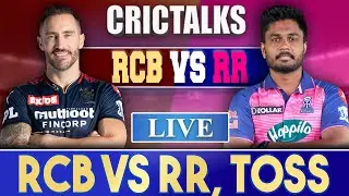 Live: RCB Vs RR, Match 39, Pune | CRICTALKS | TOSS & PRE-MATCH | IPL LIVE 2022