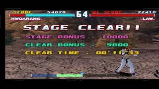TEKKEN 3 FORCE MODE HWOARANG