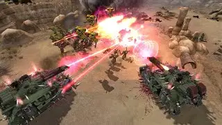 Unification Mod 2021: Death Guard vs World Eaters vs Lamenters vs Orks! WH40K:Dawn Of War: Soulstorm