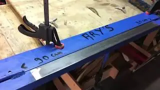 Plieuse à tôle Fait Maison