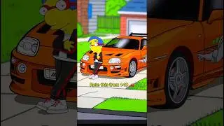 Toyota Supra Mk4 🚗 The Simpsons 🏠 GLOW UP Transformation 