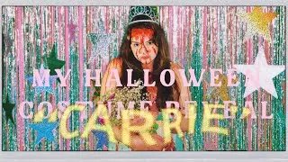 my halloween costume reveal, GRWM + how i make fake blood👑🩸⭐ | vulpween