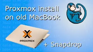Proxmox basic install tutorial - using an old MacBook Pro as a virtual environment server