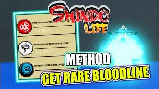 [2 CODES]Shindo Life: *TIPS/METHOD* on How to Get Rare Bloodline in UNDER 150 SPINS