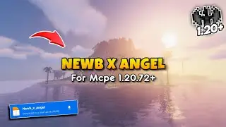 Newb X Angel Shaders mcpe 1.20.72+ | Render dragon shaders 1.20 BE