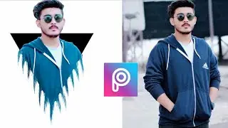Picsart Triangle Pop Out Effect Editing
