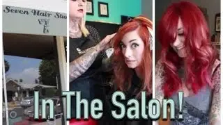 My Red Hair! In the Salon with CHERRY DOLLFACE