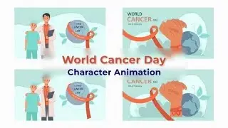 World Cancer Day Animation Premiere Pro Template Download