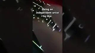 What being an independent artist is like 🤣💀 