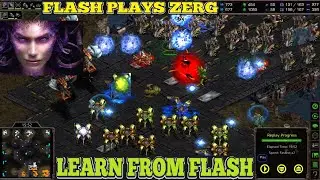 Starcraft FLASH vs 3050 KYAK ZvP SC Remastered Broodwar 2024 Ladder