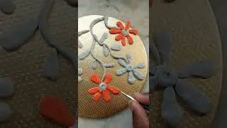 cakeboard reuse ideas using mouldit //wall decor ideas