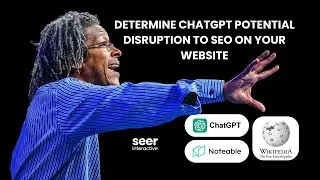 Monitor ChatGPT's disruption of SEM or SEO traffic by using Wikipedia traffic data!
