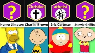 Comparison: Cartoon Characters And Their Religions