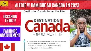 🚨DESTINATION CANADA RECRUTEMENT AU CANADA 🇨🇦 : Inscrit toi vite et immigre au canada en 3 mois