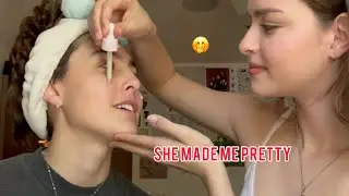 My Girlfriend Did My Makeup 💄