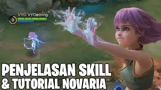 PENJELASAN SKILL DAN TIPS BERMAIN NOVARIA SERTA ITEM BUILD PALING PEDAS - MOBILE LEGENDS