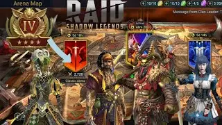 Raid: Shadow Legends- easy to Gold IV tier, Classic Arena Takedown and Tag Arena tourney finishes 