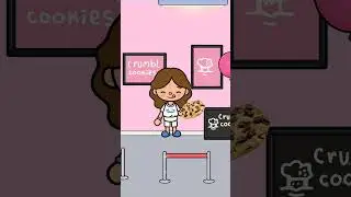 CRUMBL COOKIES🍪 #tocaboca #tocalifeworld #shorts #viralvideo #tiktok #crumblcookies #aesthetic