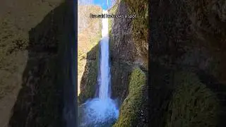 This spot 😍 #travel #hiking #explore #waterfall